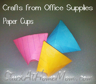 Crafts from Office Supplies