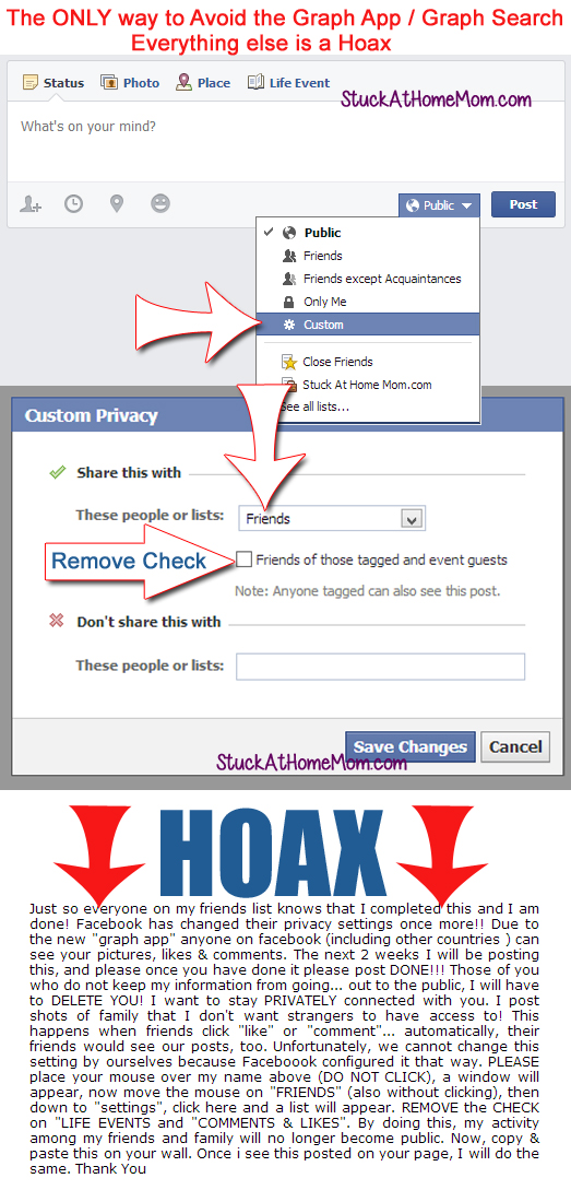FaceBook Graph Hoax