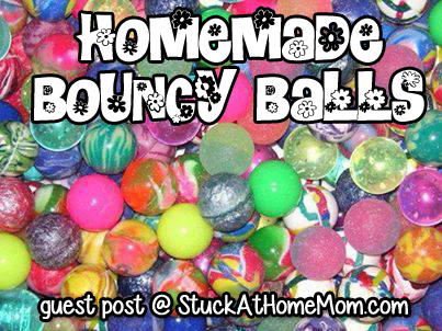 Homemade Bouncy Balls