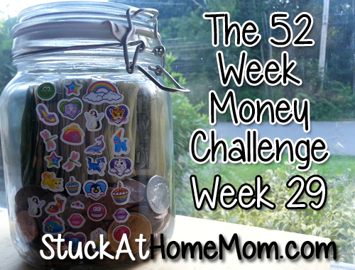 The 52 Week Money Challenge – Week 29 #52weekmoneychallenge