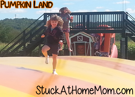 Pumpkin Land Giant Jumping Pillow