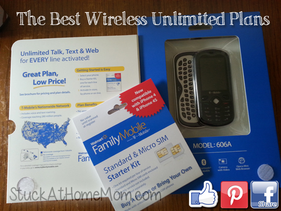 The Best Wireless Unlimited Plans #FamilyMobileSaves #shop