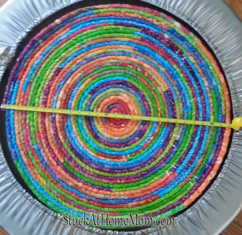 How to Make a Fabric Rope Rug – DIY Rope Rug #diy