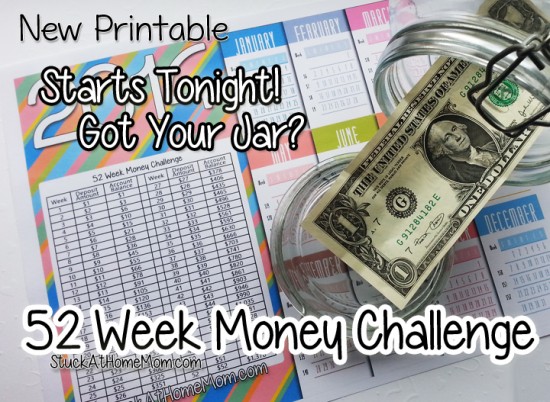 52 Week Money Challenge Starts Tonight