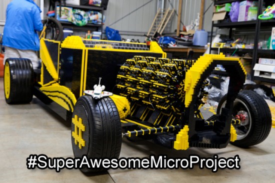 Life Size Lego Car Powered by Air