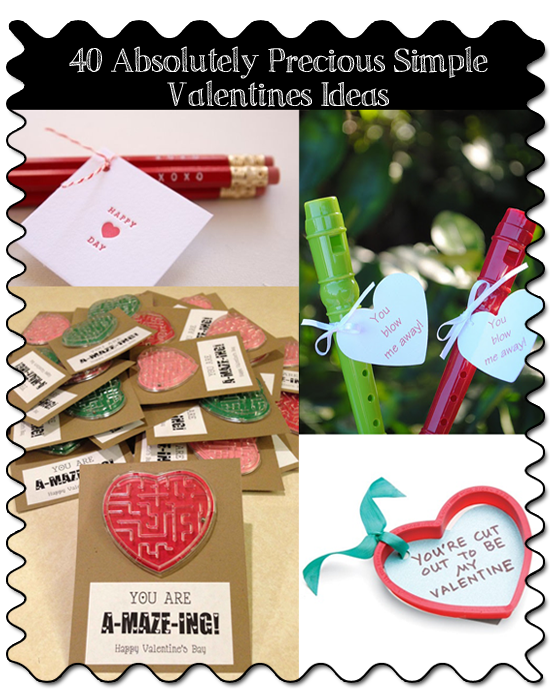 40 Absolutely Precious Simple Valentines Ideas