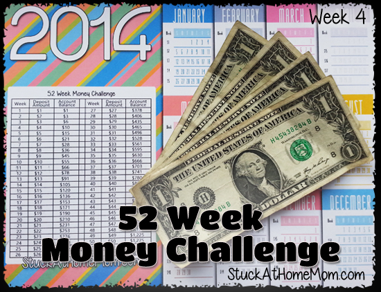 52 Week Money Challenge Week 4 #52weekmoneychallenge