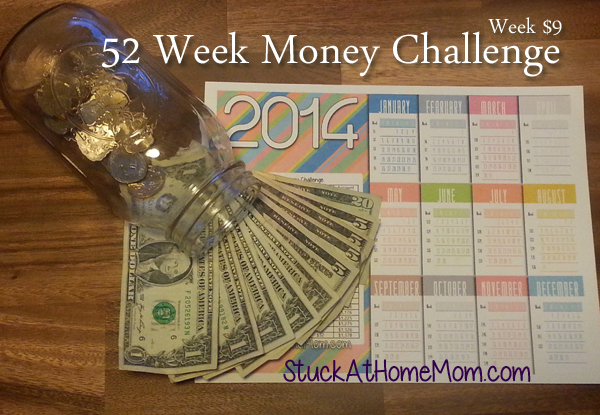 52 Week Money Challenge Week 9 #52weekmoneychallenge 52 Week Money Challenge Week 9 #52weekmoneychallenge