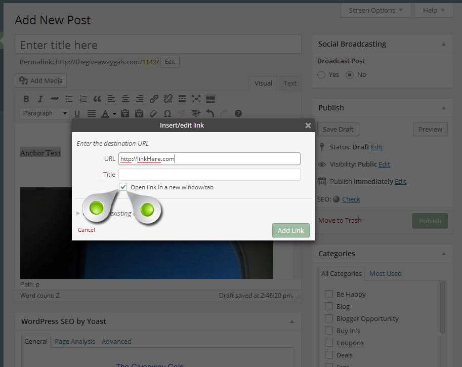 when clicking on a link it opens in a new window when clicking on a link it opens in a new window