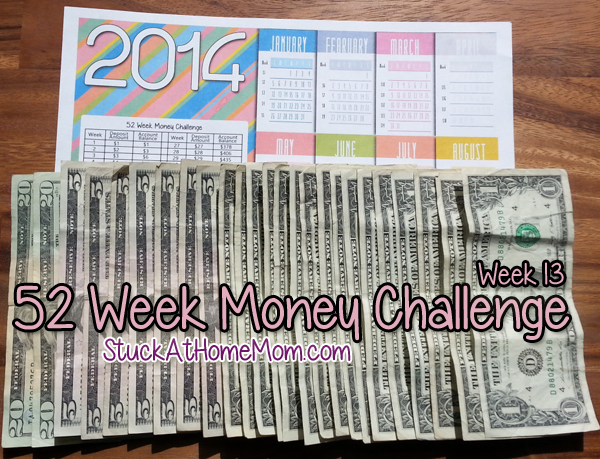 52 Week Money Challenge Week 13 #52weekmoneychallenge