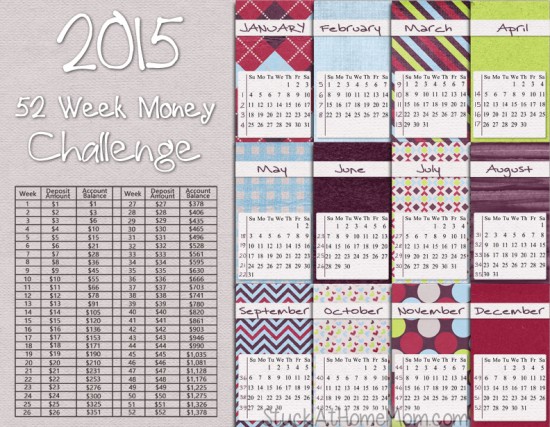 52 Week Money Challenge 2015