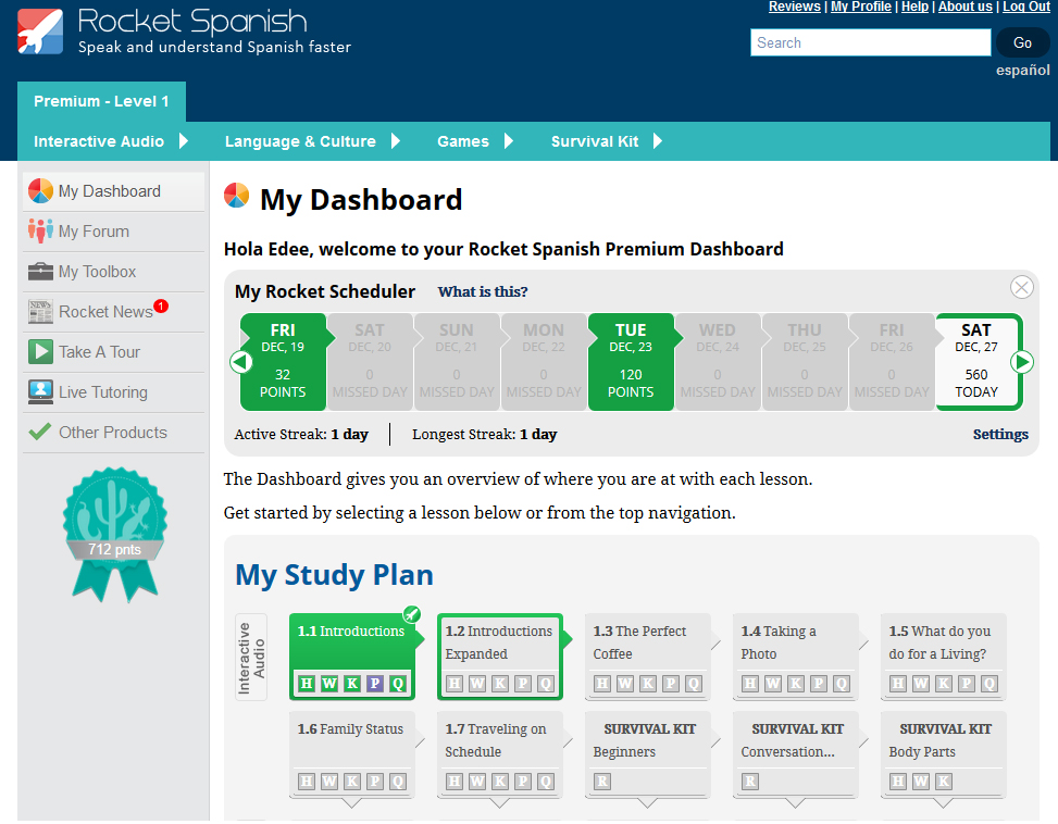 Learn Spanish Online with Rocket Spanish Premium Learn Spanish Online with Rocket Spanish Premium