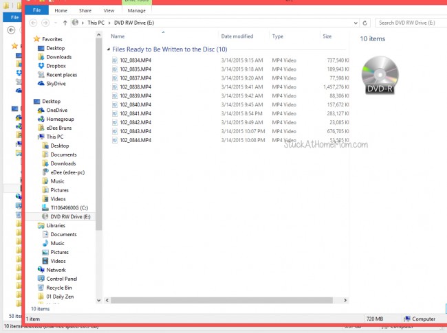 How to Burn a DVD Windows 8