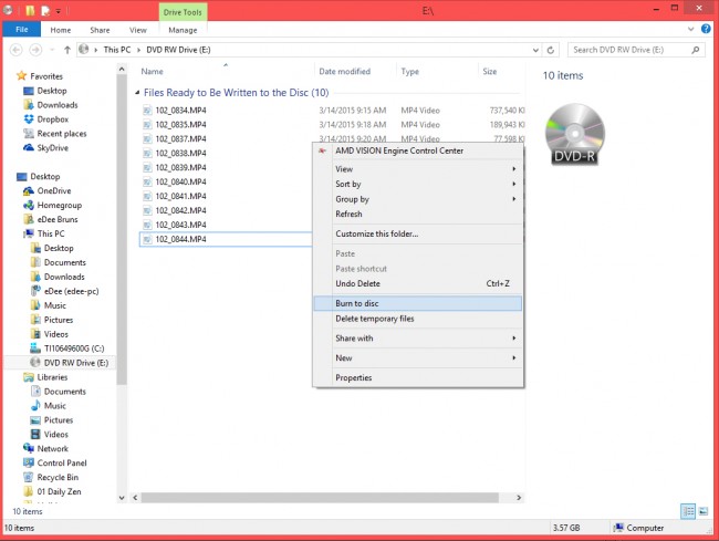 How to Burn a DVD Windows 8