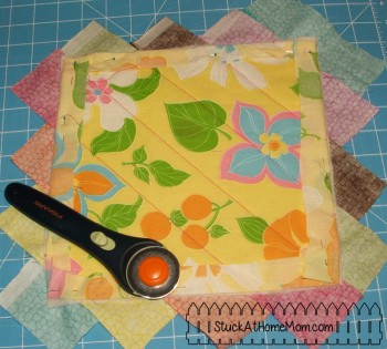 How To Quilt As You Go – Simplified. Plus 2 Ways to Join Squares ...