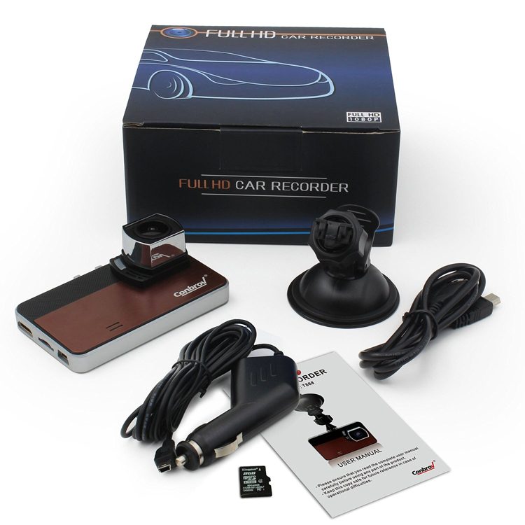 1080P HD Dash Cam Auto Vehicle Dashboard Driving Recorder DVR WITH FREE 8GB SD Mini Card
