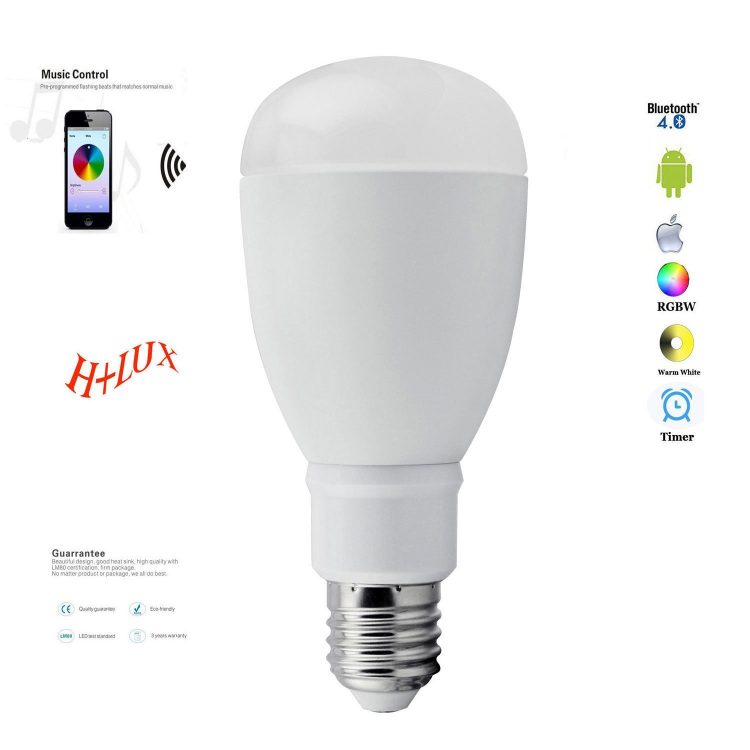 Bluetooth Smart LED Light Bulb App Remote Controlled