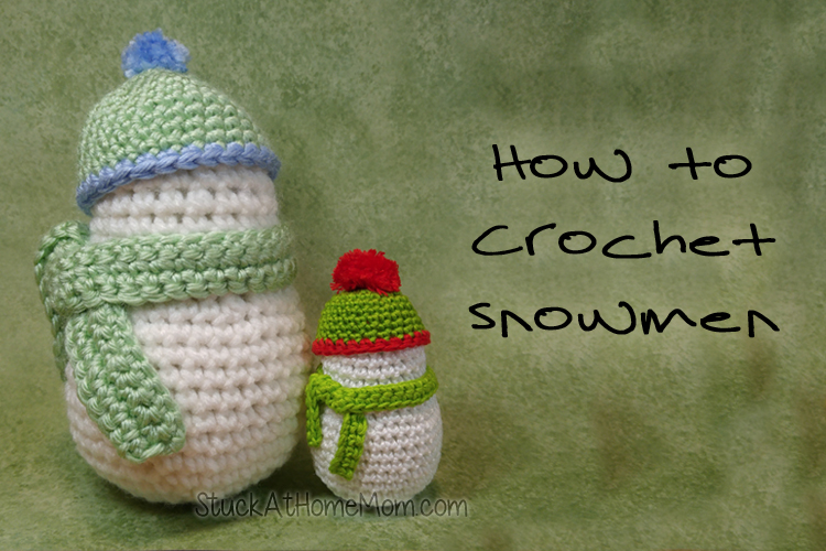 How to Crochet a Snowman – Crochet Snowman Pattern #SimpleCrochet #EasyCrochet #Pattern