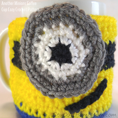 Another Minions Coffee Cup Cozy Crochet Pattern