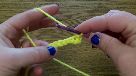 Learn to Crochet in a Day - How to Single Crochet