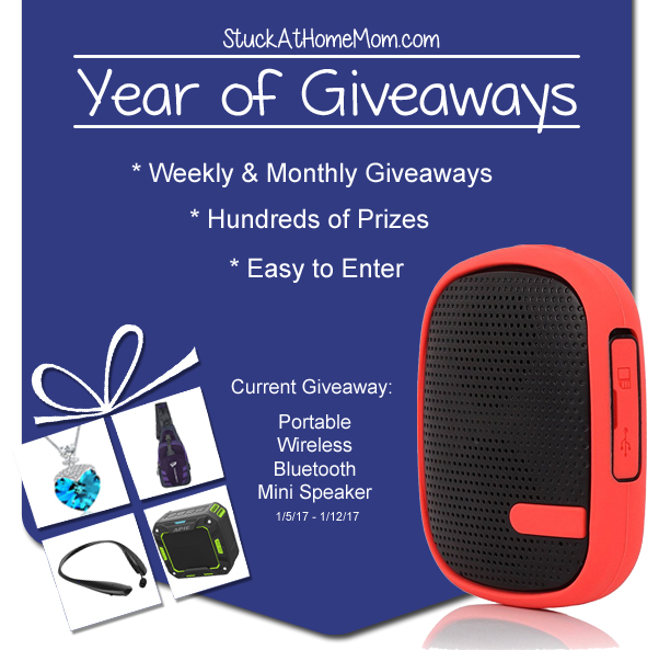 Year of Giveaways Portable Wireless Bluetooth Mini Speaker