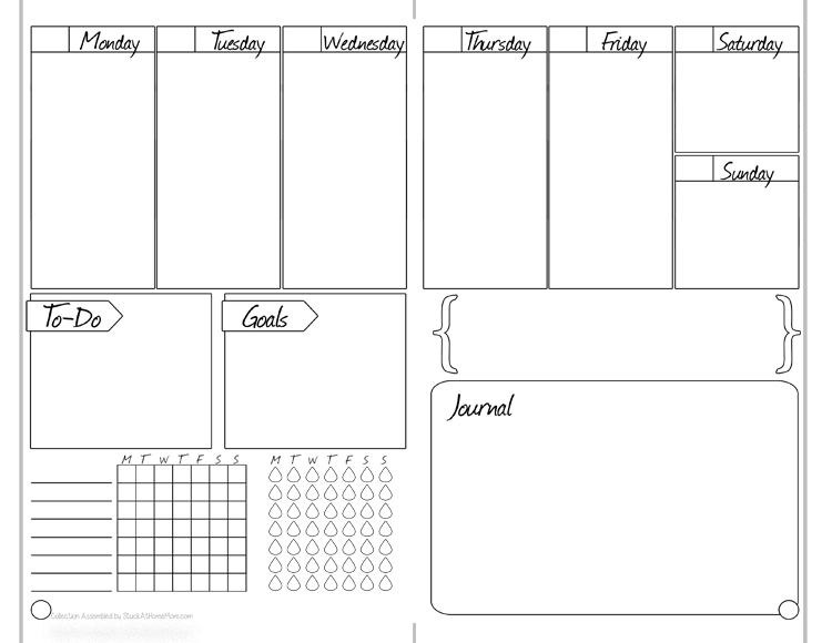 Bullet Journal -  Free Printable Starter Kit #BulletJournal