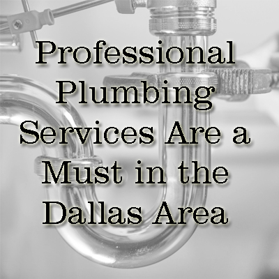 Professional Plumbing Services Are a Must in the Dallas Area