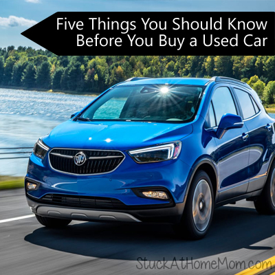 Five Things You Should Know Before You Buy a Used Car