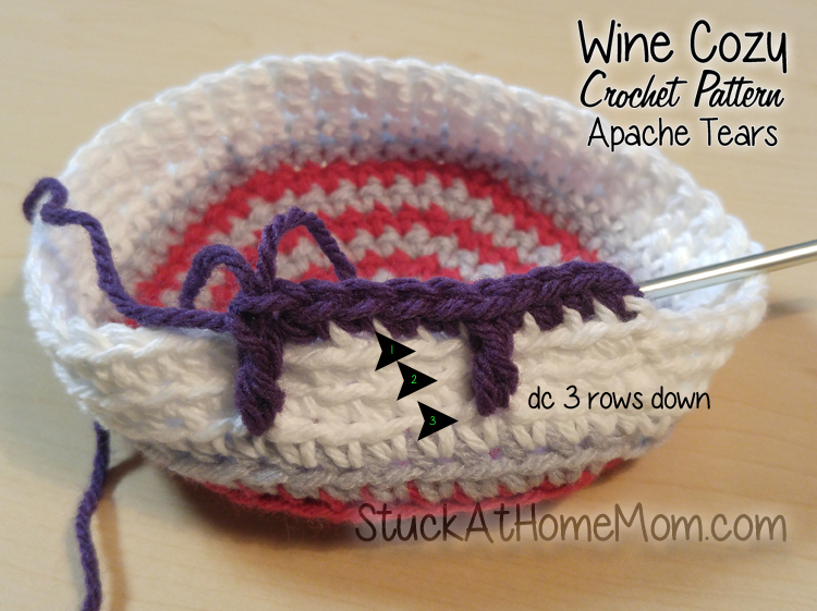 Crochet Wine Cozy Pattern