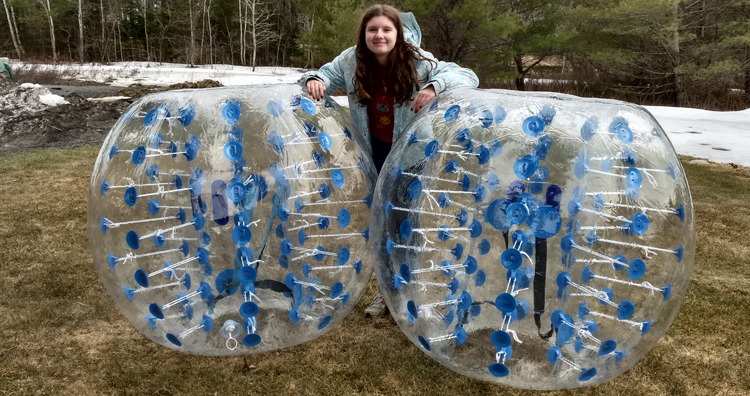 Inflatable Bumper Balls #HumanHamsterBall