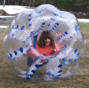 Inflatable Bumper Balls #HumanHamsterBall