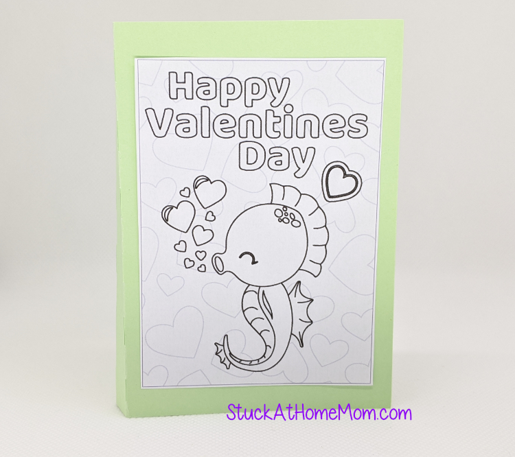 FREE SVG Valentines Day Crayon Card Template for Silhouette & Cricut