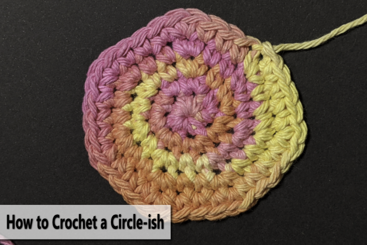 How to Crochet a Circle – Circle-ish Crochet Pattern #CrochetPattern How to Crochet a Circle – Circle-ish Crochet Pattern #CrochetPattern
