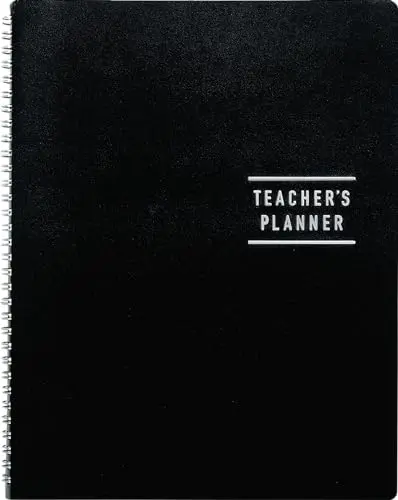 Peter Pauper Press teacher's planner with wire-o binding and academic pages