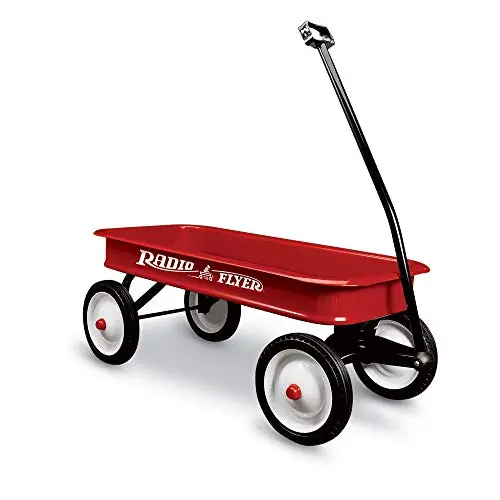 Radio Flyer classic red steel wagon for kids and cargo