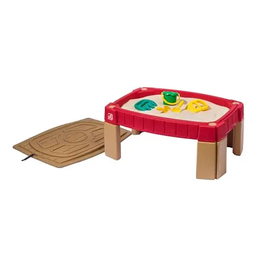 Step2 Naturally Playful Sand Table with accessories and molded roadways