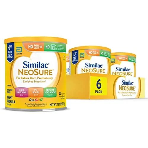 Similac NeoSure premature infant formula powder can