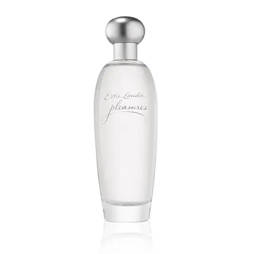 Estée Lauder Pleasures perfume bottle with sleek design