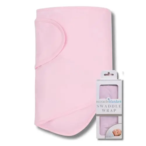Miracle Blanket Swaddle Wrap in pink color