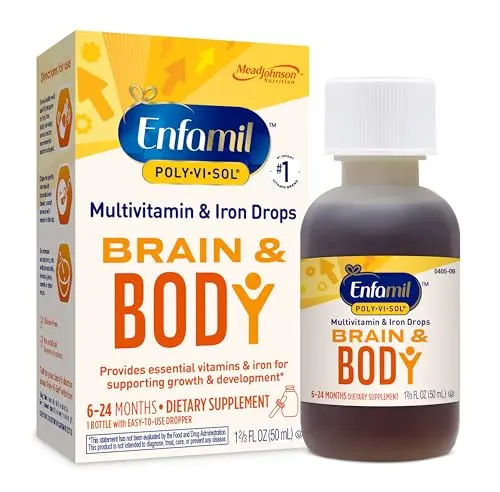 Enfamil Poly-Vi-Sol multivitamin with iron drops for infants