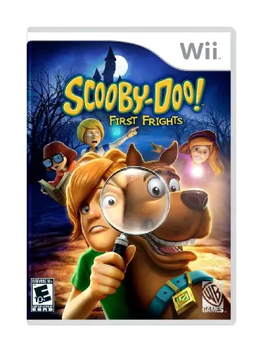 Scooby Doo First Frights Wii game with mystery-solving and costume-changing gameplay