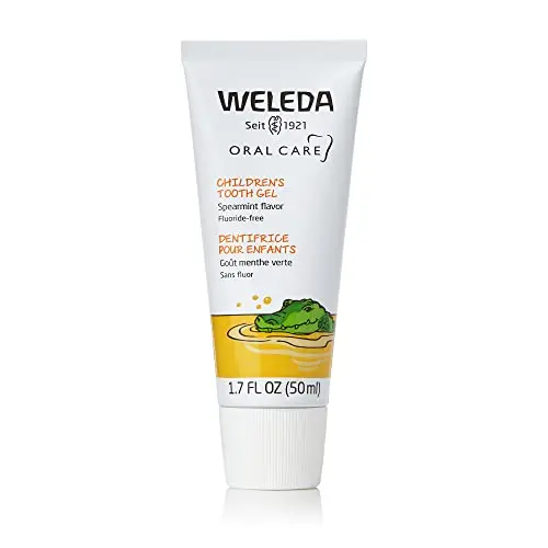 Weleda children's tooth gel in spearmint flavor