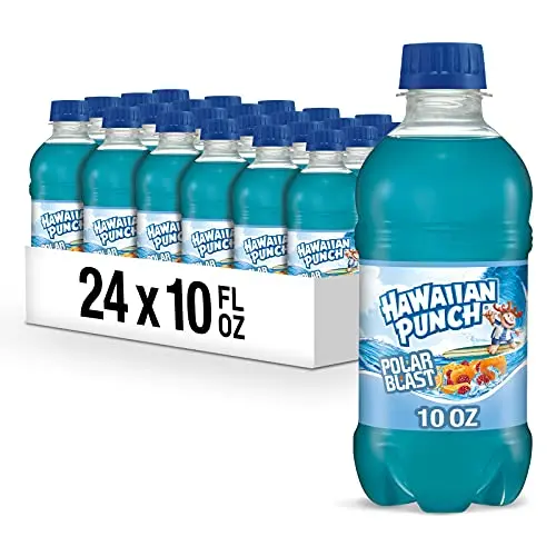 Hawaiian Punch Polar Blast fruit juice drink bottles