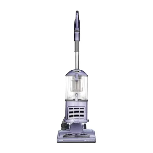 Shark Navigator Lift Away upright vacuum cleaner in lavender color