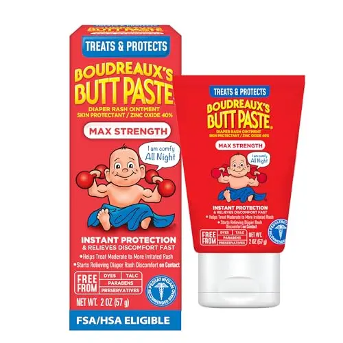 Boudreaux's Butt Paste diaper rash cream tube