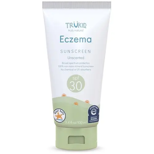 TruKid Eczema Mineral Sunscreen for sensitive skin conditions