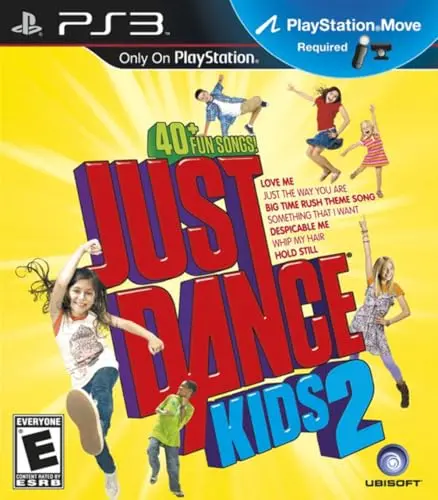 Just Dance Kids 2 PlayStation 3 game with dancing children