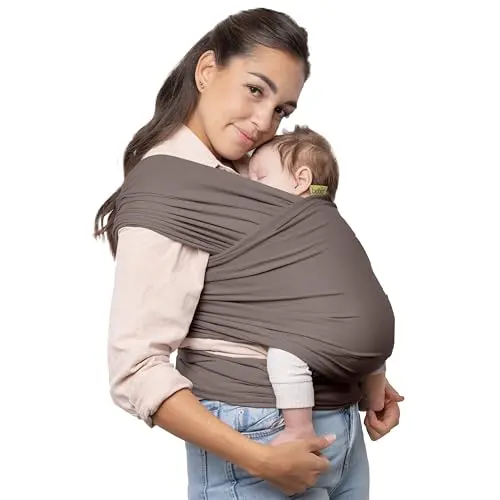 Boba baby wrap carrier in grey color