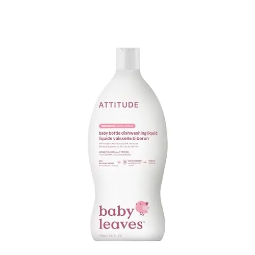 ATTITUDE baby bottle soap liquid cleaner