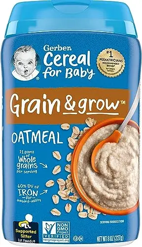 Gerber Baby Oatmeal Cereal in ready-to-serve form